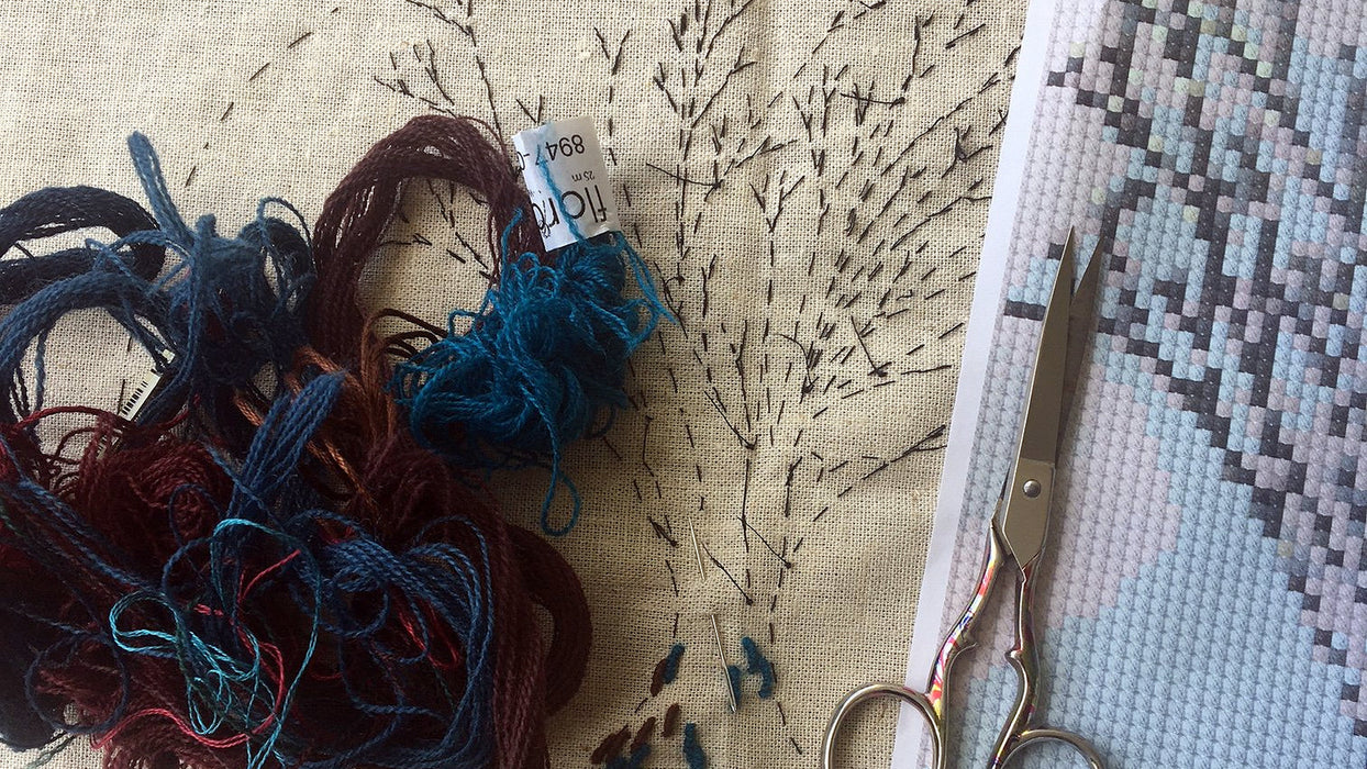 Frit håndbroderi / workshop (begynderniveau)